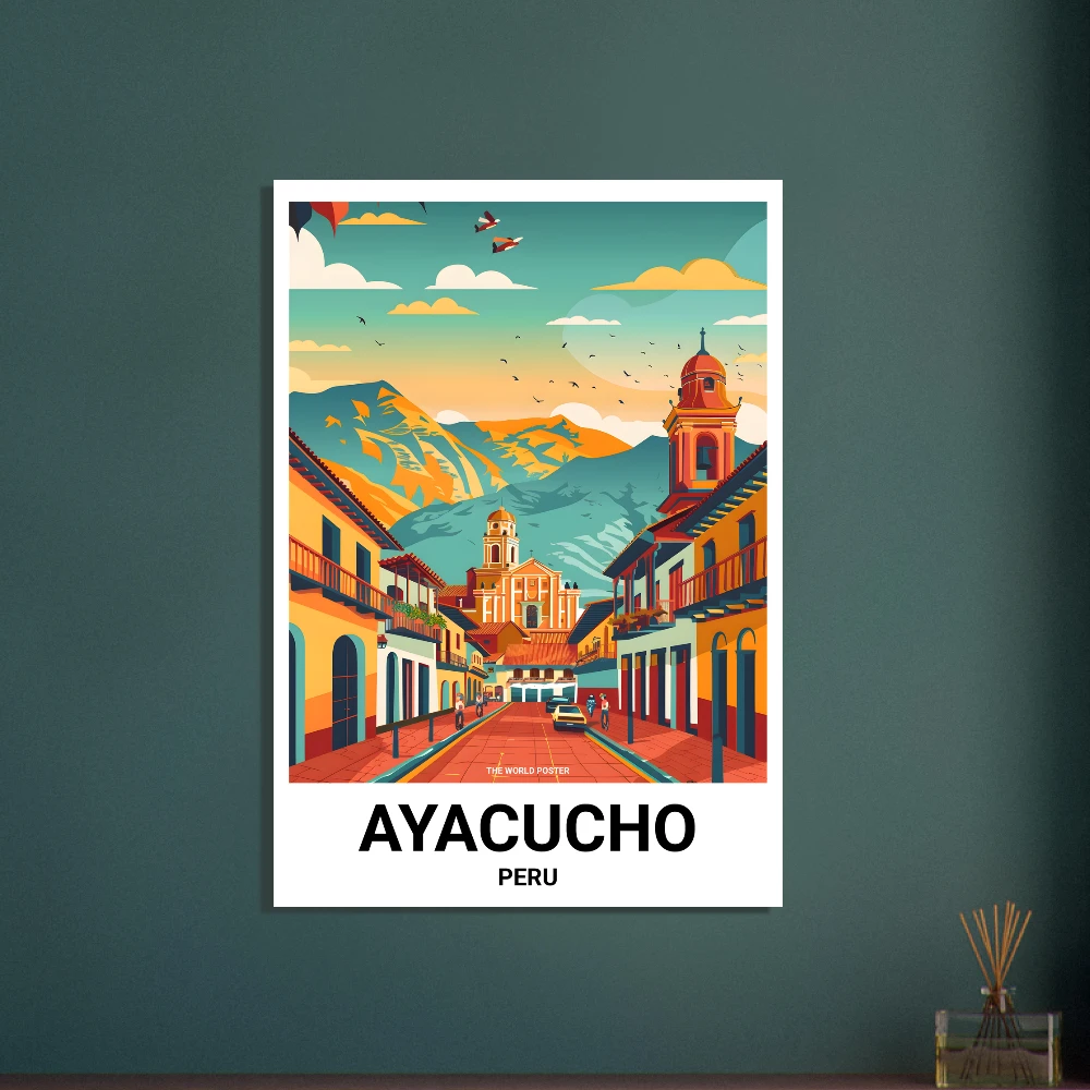 Affiche AYACUCHO - Image 6 of 6