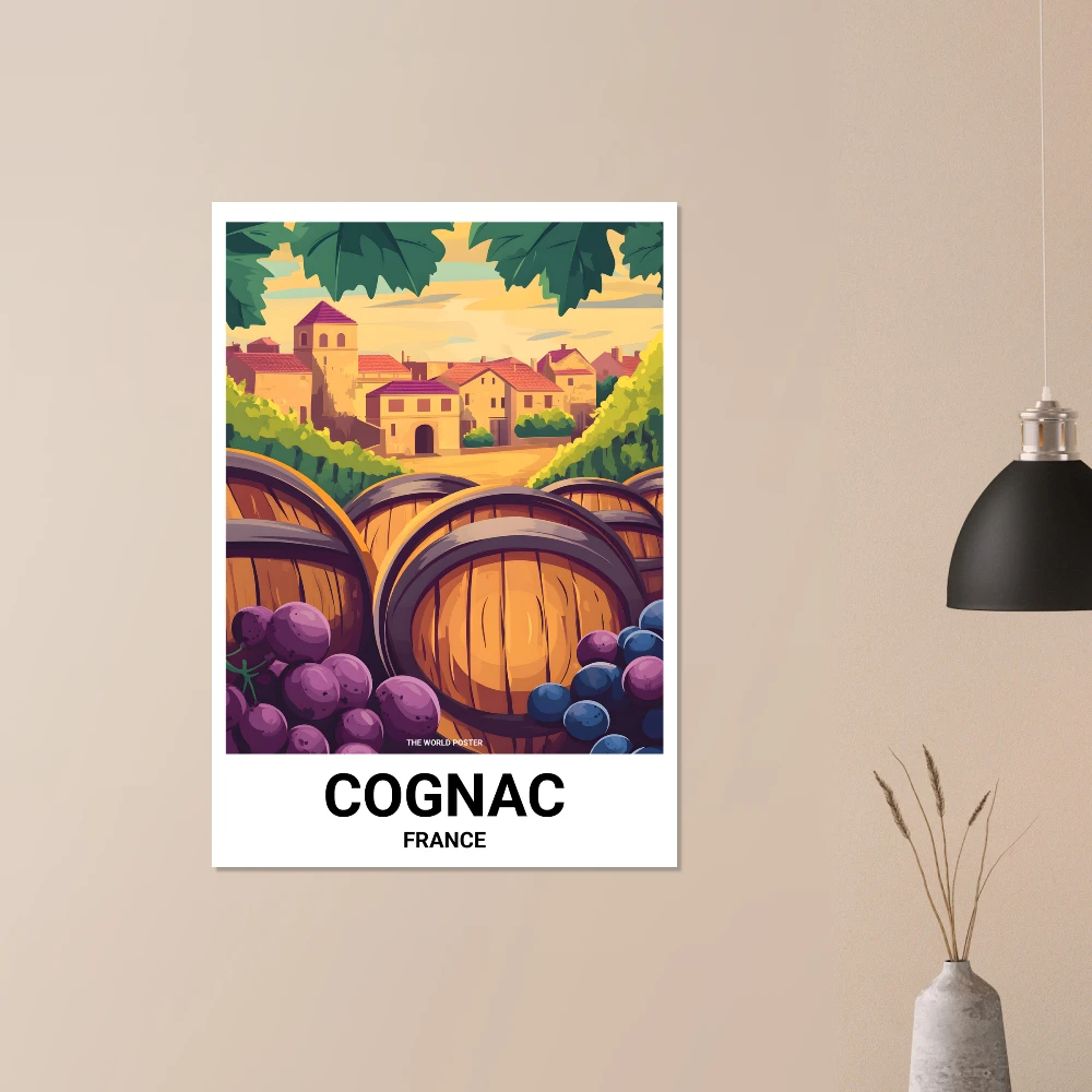 Affiche COGNAC - Image 3 of 6