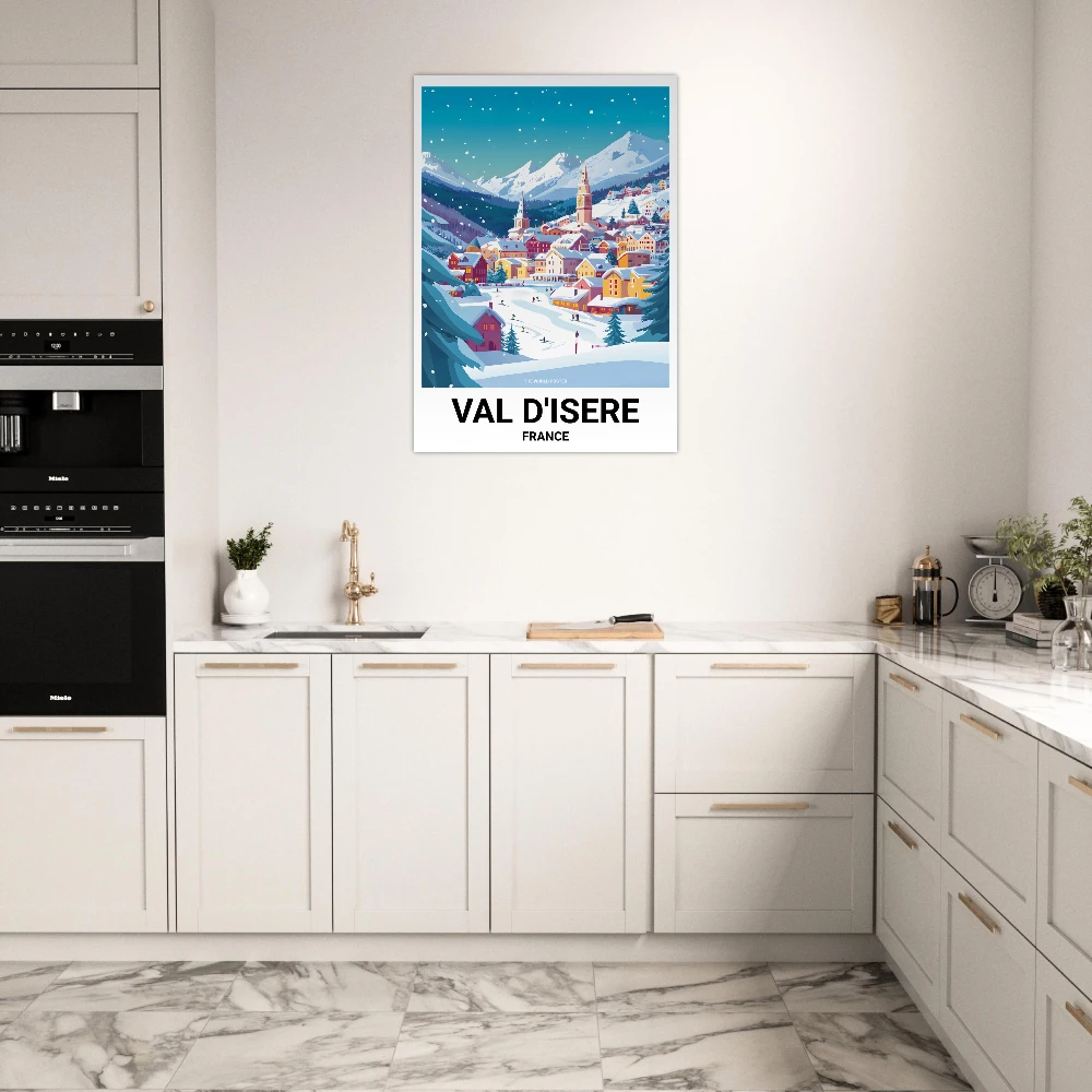 Affiche VAL D'ISÈRE - Image 5 of 6