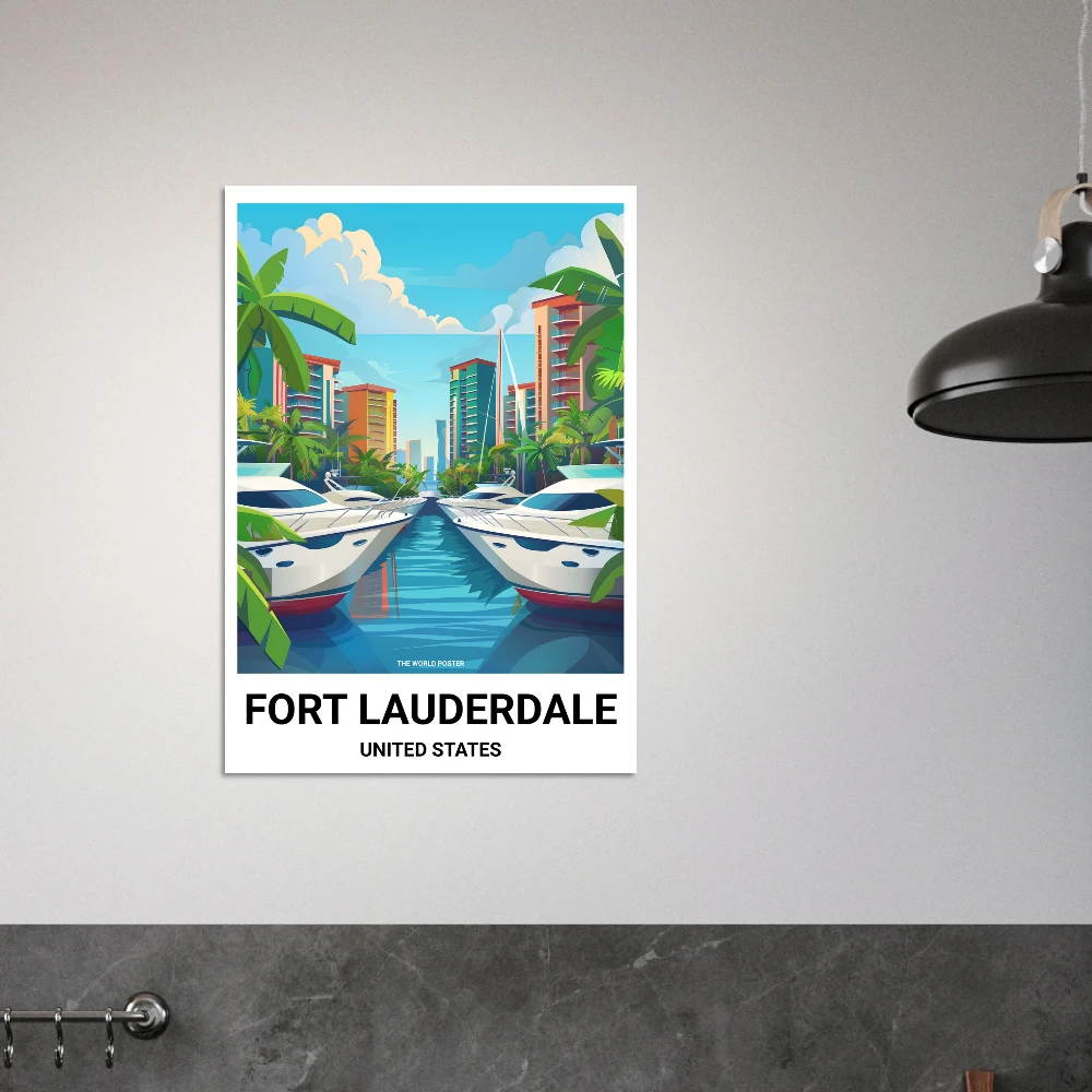 Affiche FORT LAUDERDALE - Image 2 of 6