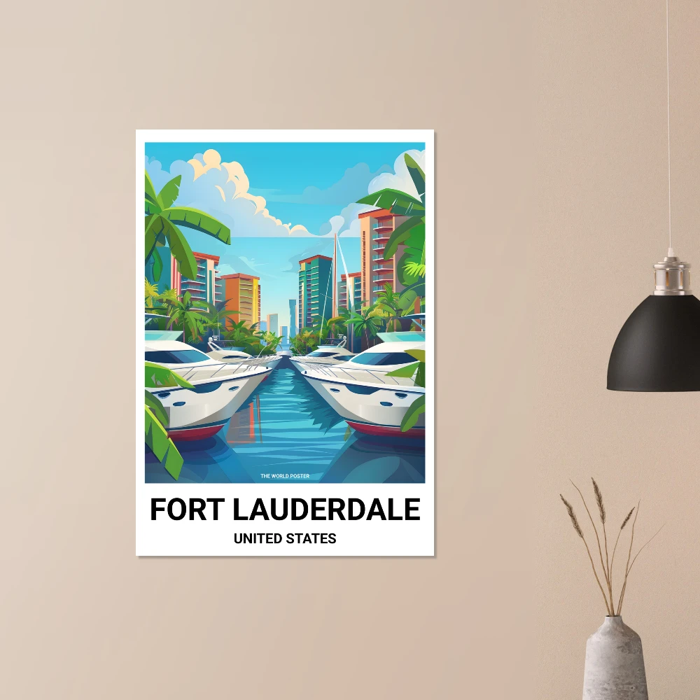 Affiche FORT LAUDERDALE - Image 5 of 6