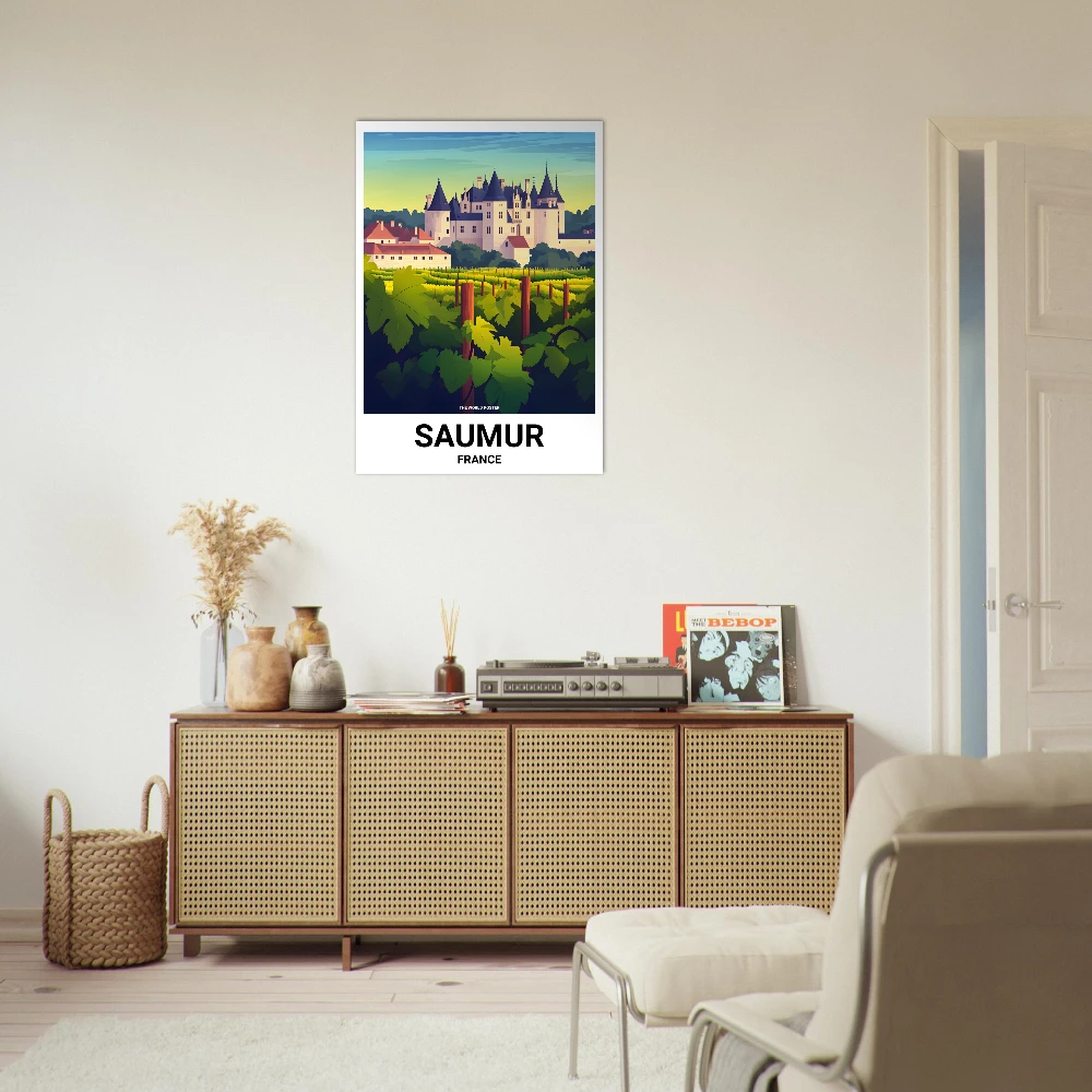 Affiche SAUMUR - Image 4 of 6