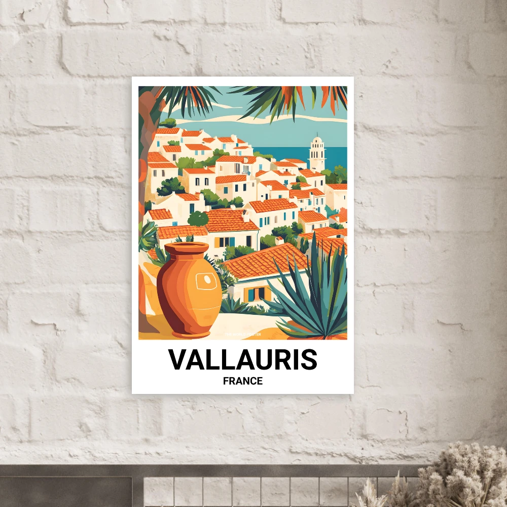 Affiche VALLAURIS - Image 3 of 6