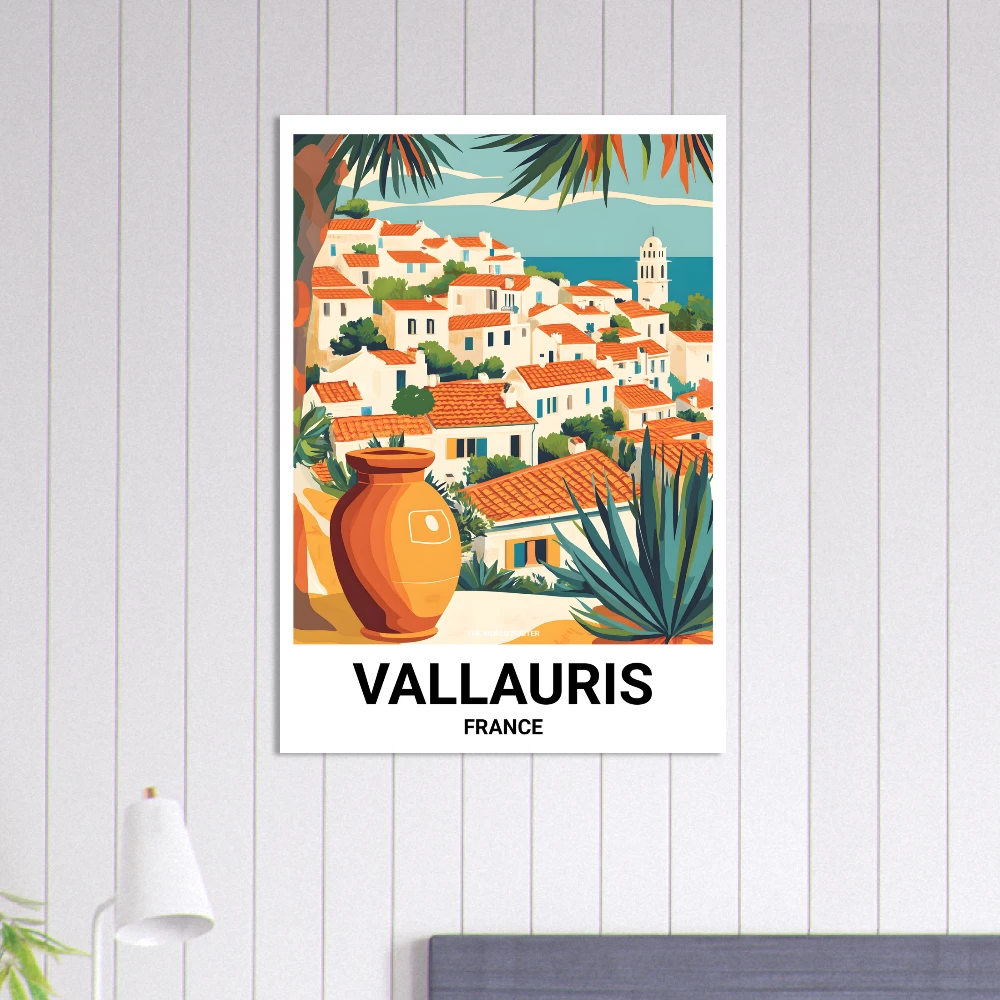 Affiche VALLAURIS - Image 4 of 6
