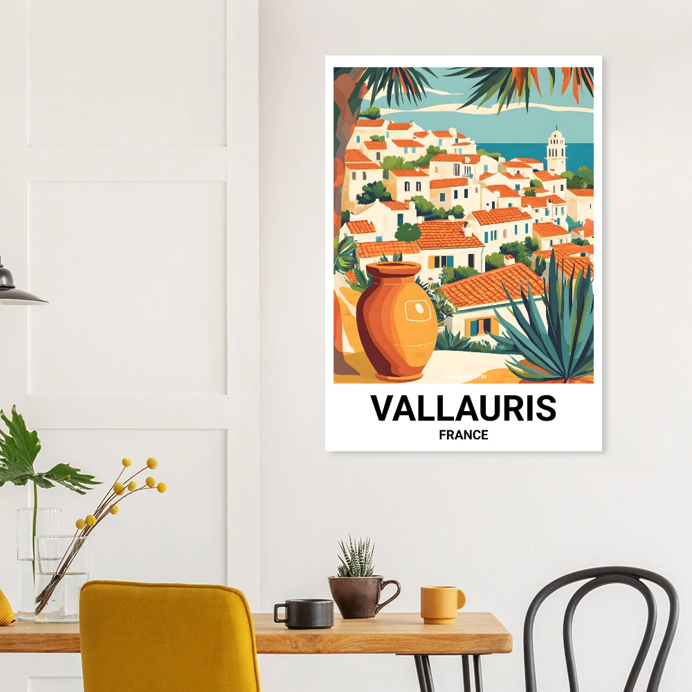 Affiche VALLAURIS - Image 6 of 6
