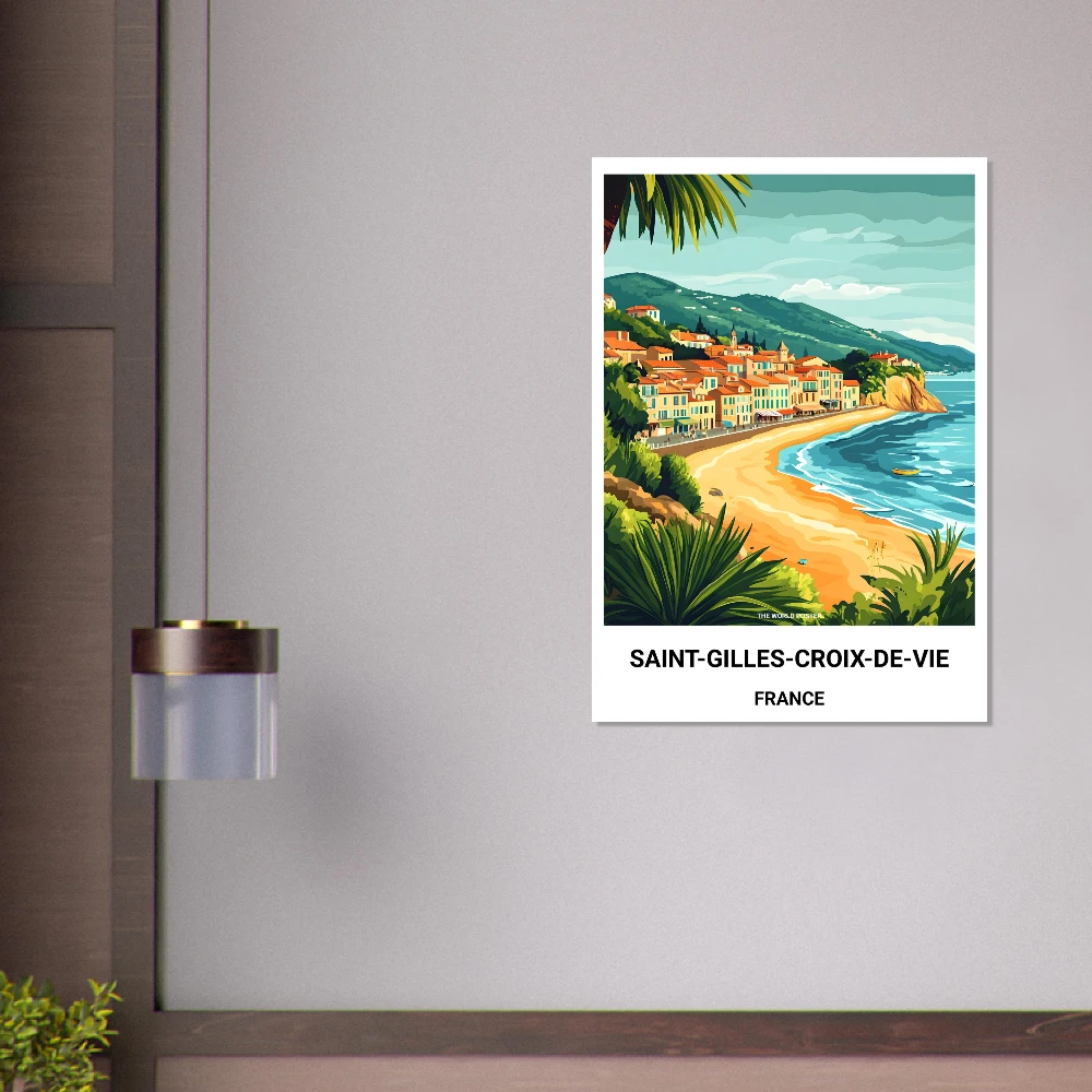 Affiche SAINT-GILLES-CROIX-DE-VIE - Image 2 of 6