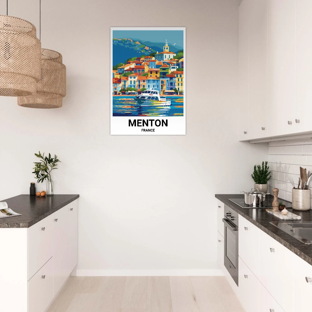 Affiche MENTON - Image 6 of 6