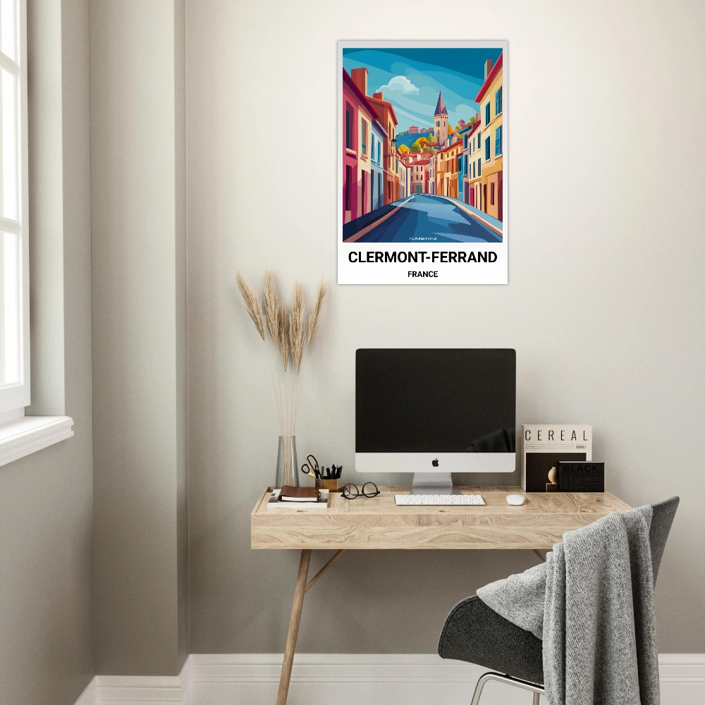Affiche CLERMONT-FERRAND - Image 2 of 6