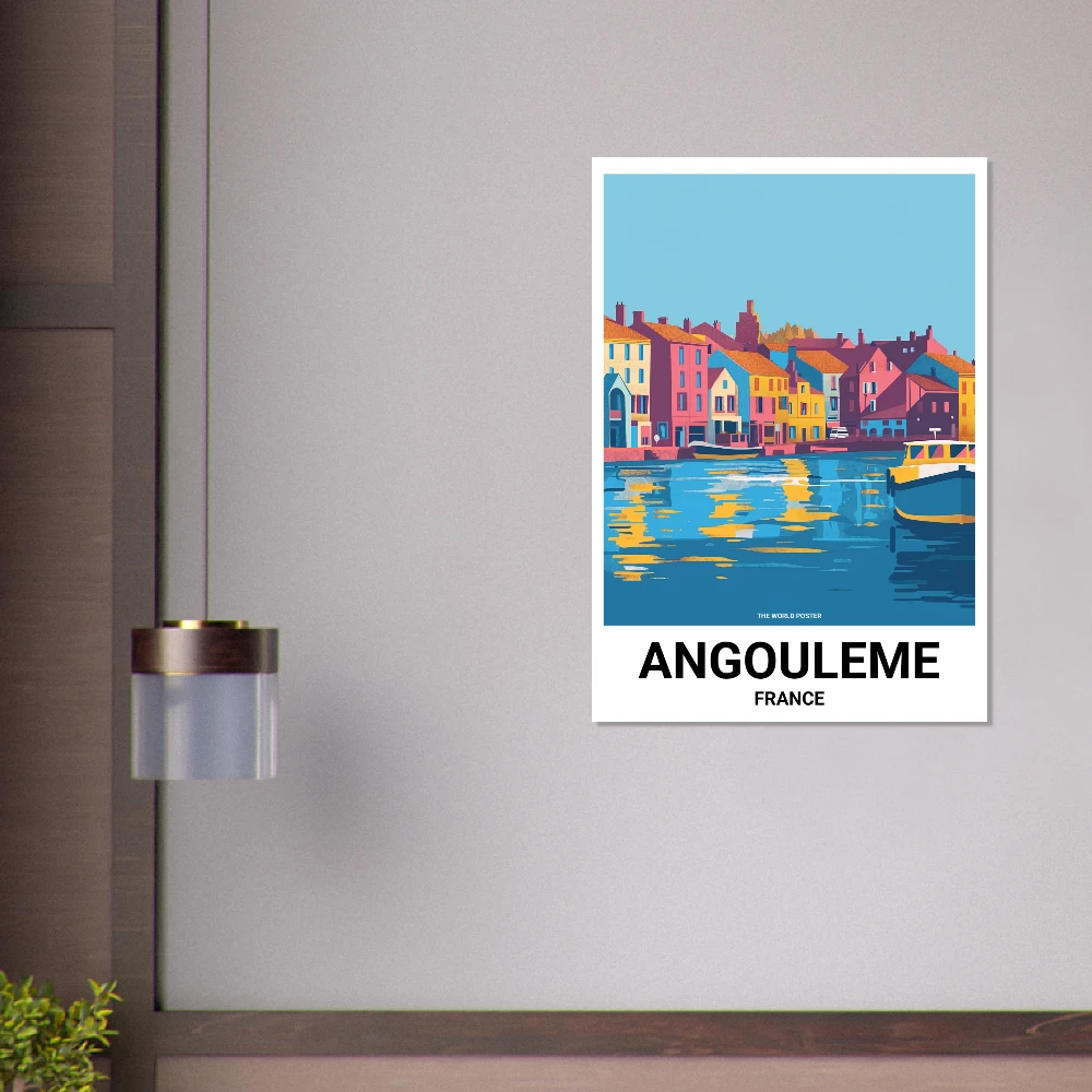 Affiche ANGOULÊME - Image 6 of 6