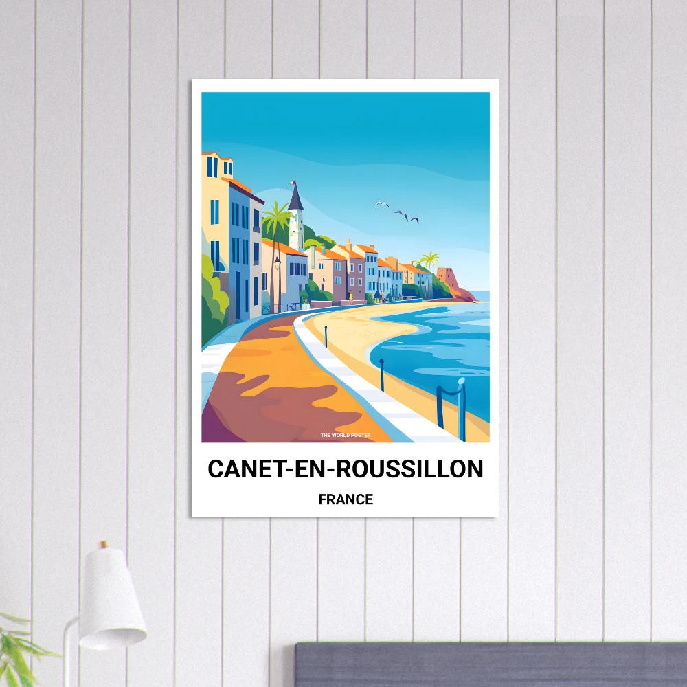 Affiche CANET-EN-ROUSSILLON - Image 6 of 6