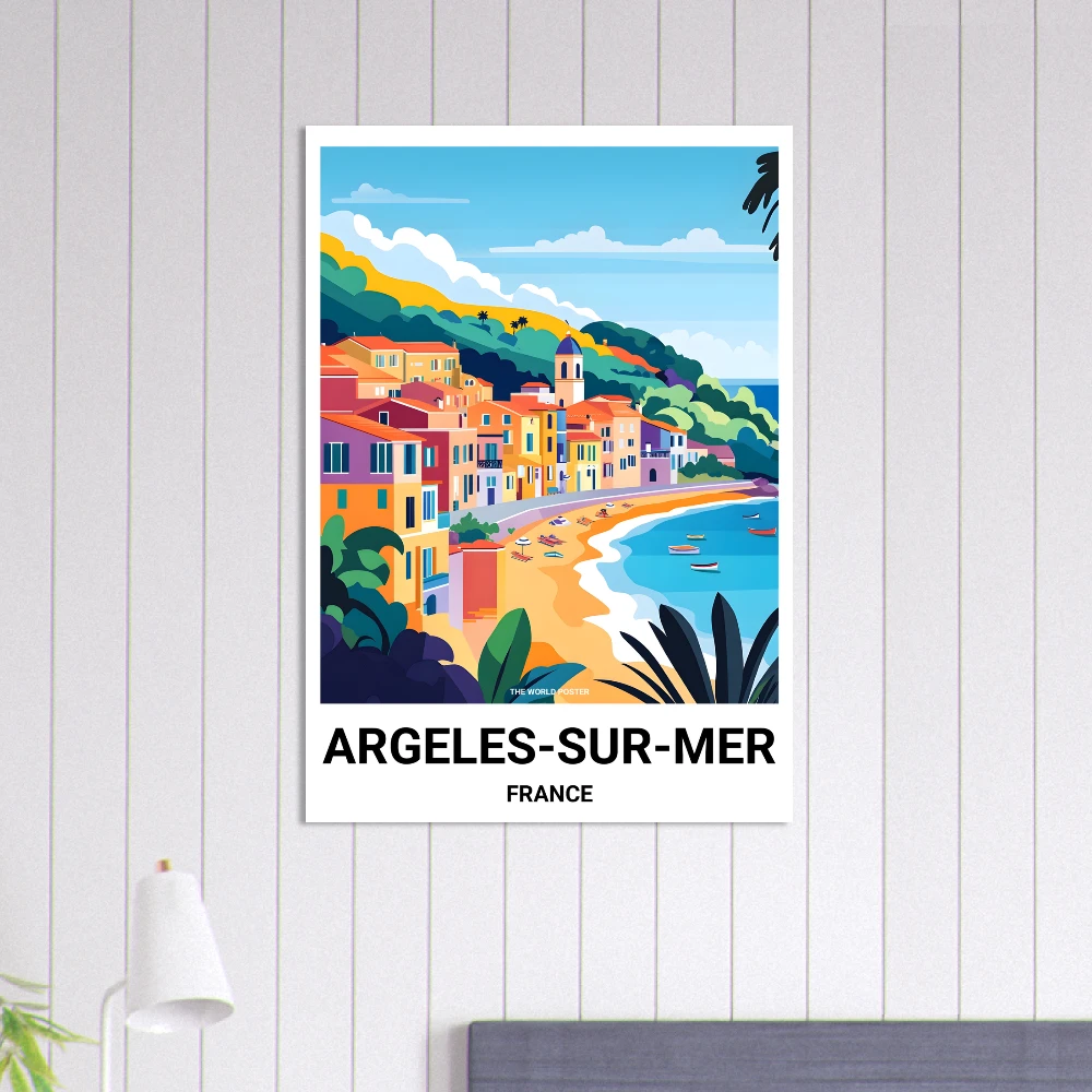 Affiche ARGELÈS-SUR-MER - Image 6 of 6