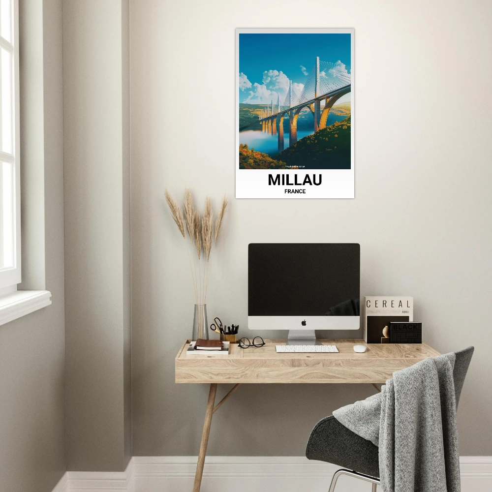 Affiche MILLAU - Image 4 of 6