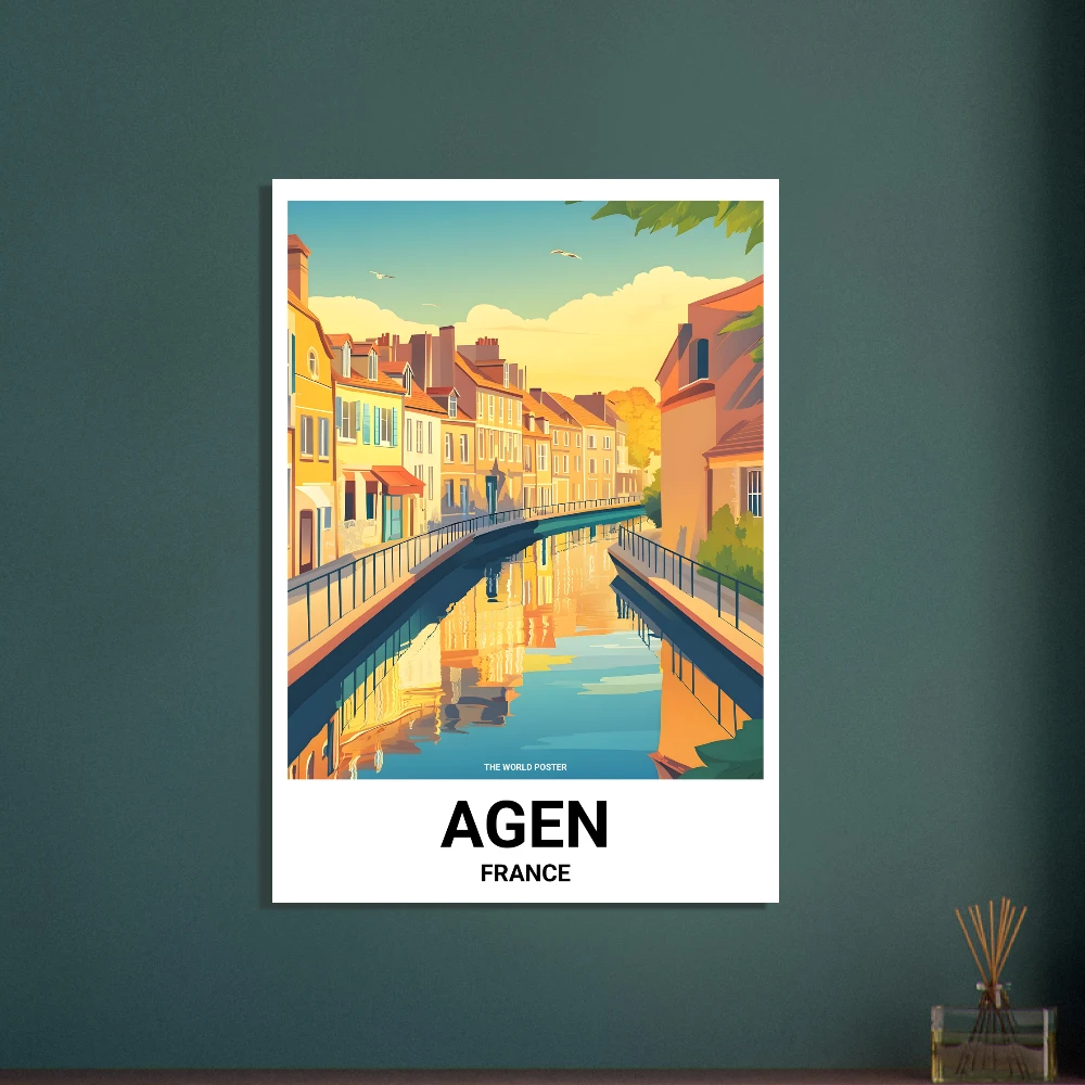 Affiche AGEN - Image 4 of 6