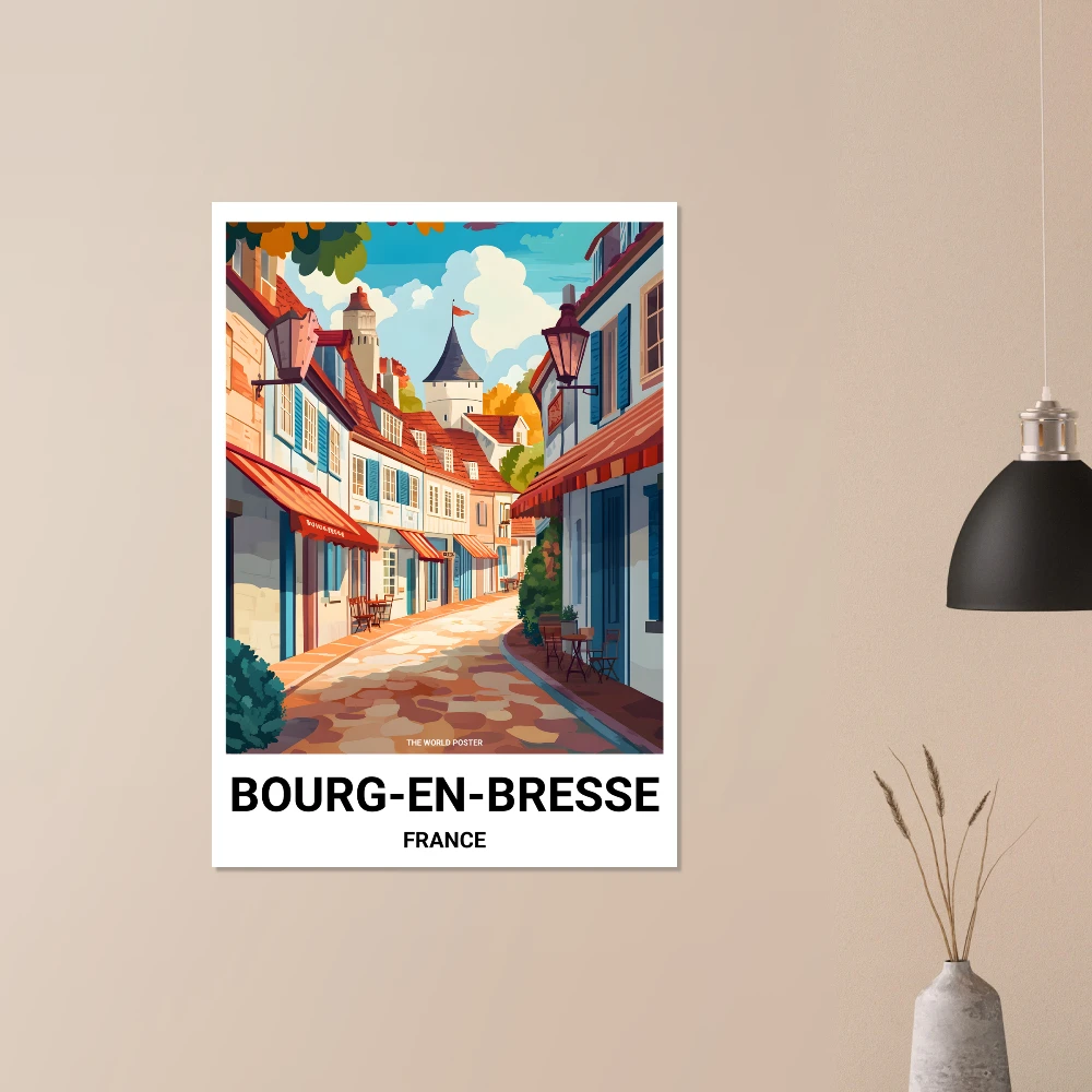 Affiche BOURG-EN-BRESSE - Image 4 of 6