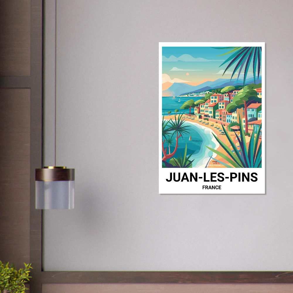 Affiche JUAN-LES-PINS - Image 2 of 6