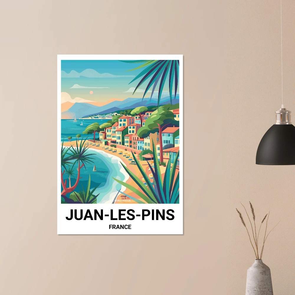 Affiche JUAN-LES-PINS - Image 3 of 6