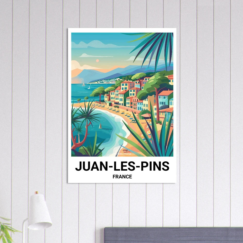 Affiche JUAN-LES-PINS - Image 5 of 6