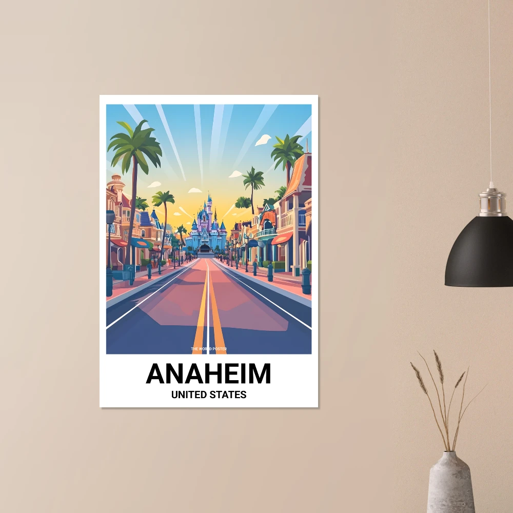 Affiche ANAHEIM - Image 6 of 6