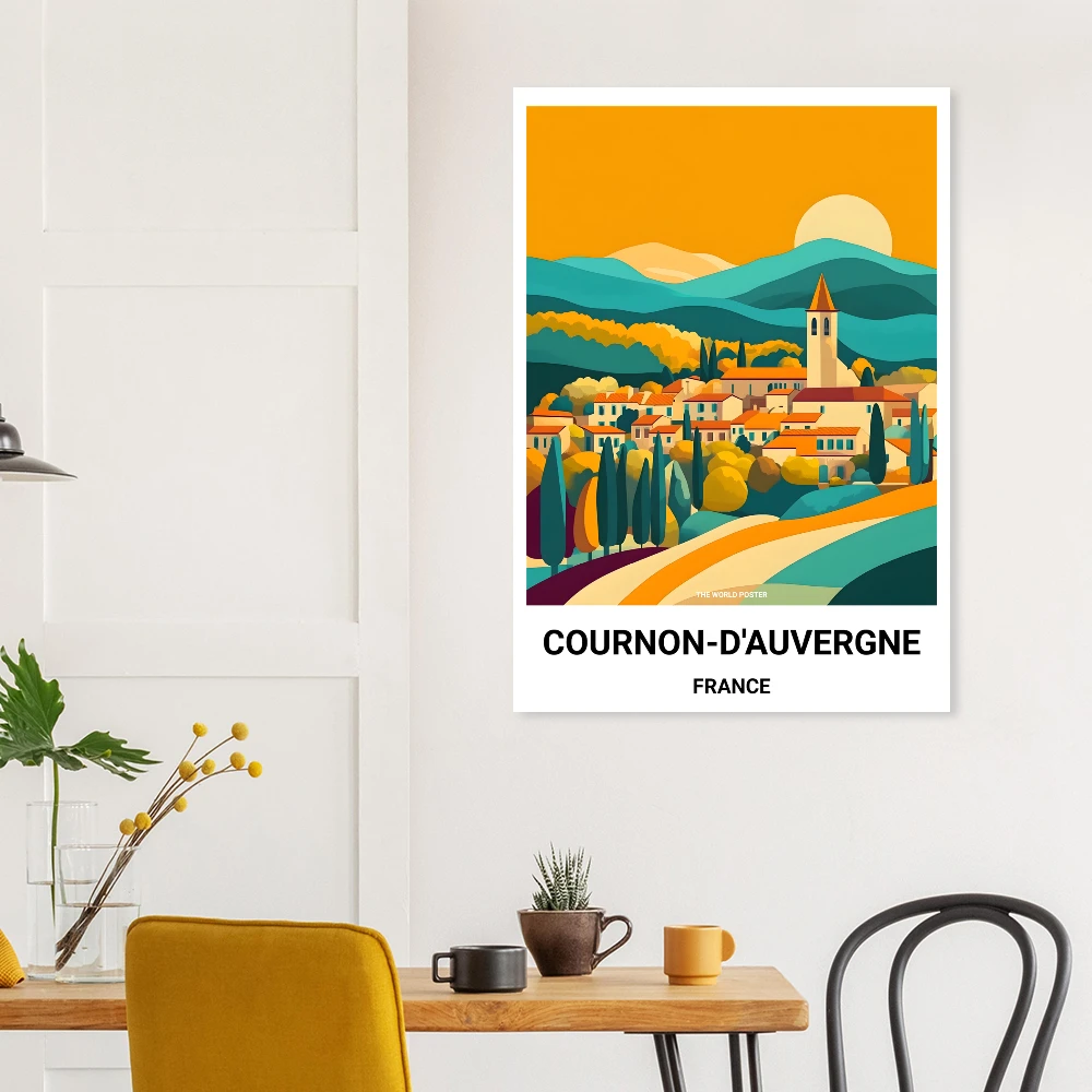 Affiche COURNON-D'AUVERGNE - Image 6 of 6