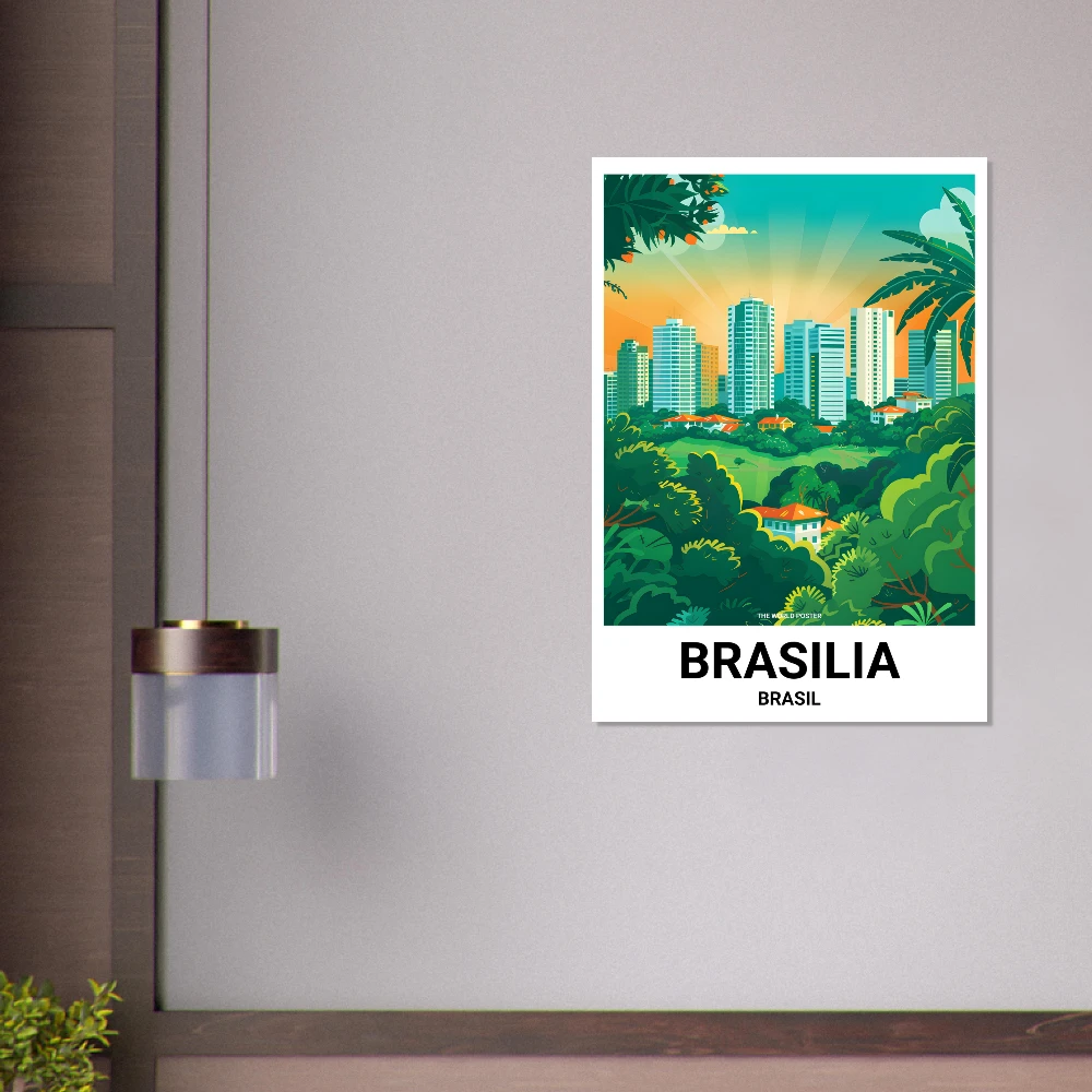 Affiche BRASÍLIA - Image 2 of 6