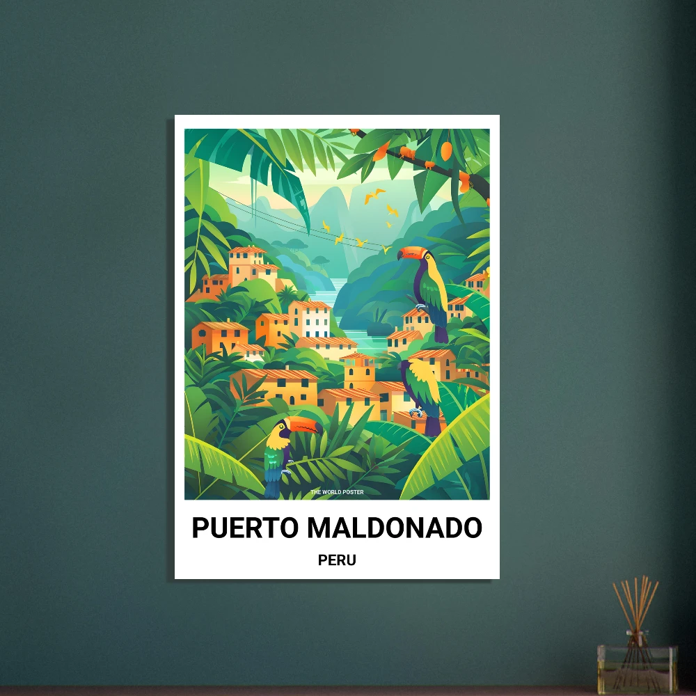 Affiche PUERTO MALDONADO - Image 5 of 6