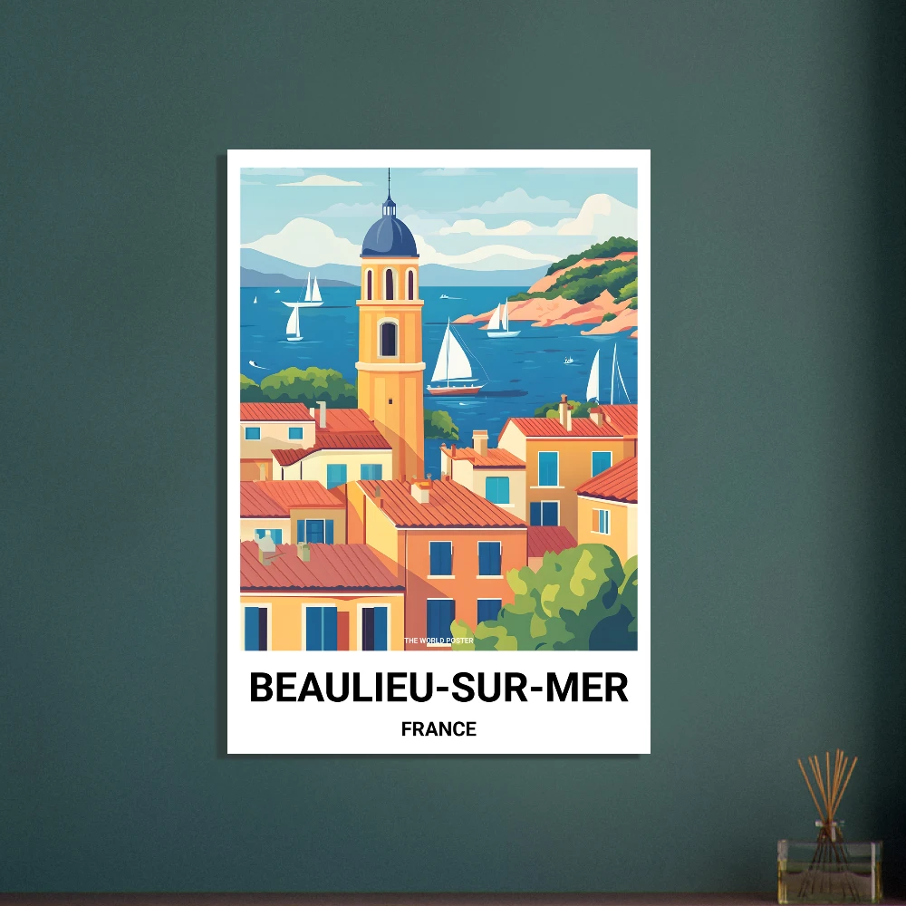 Affiche BEAULIEU-SUR-MER - Image 2 of 6