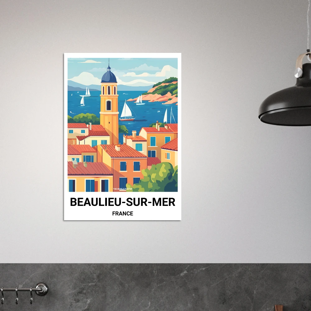 Affiche BEAULIEU-SUR-MER - Image 3 of 6