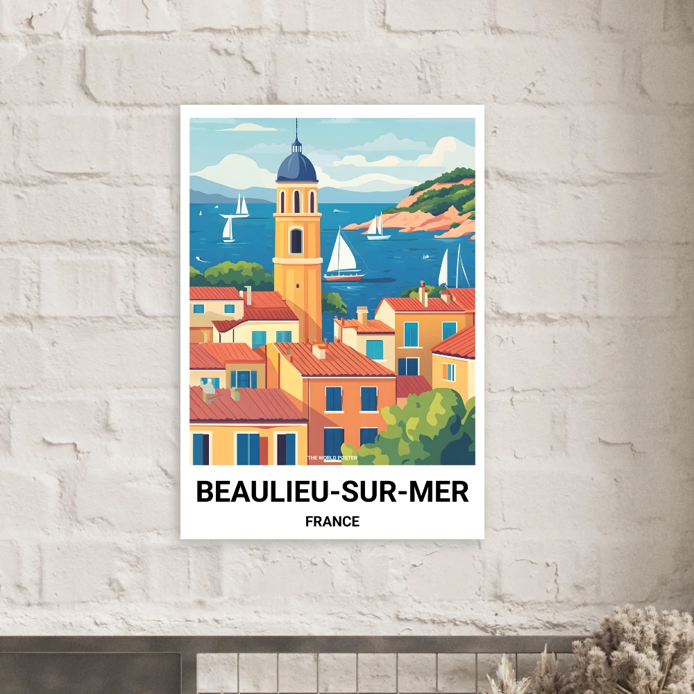 Affiche BEAULIEU-SUR-MER - Image 4 of 6