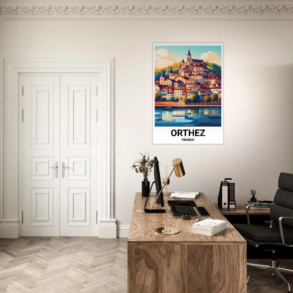 Affiche ORTHEZ - Image 2 of 6