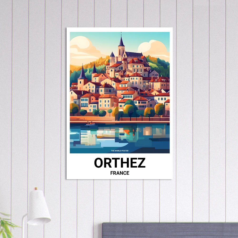 Affiche ORTHEZ - Image 3 of 6