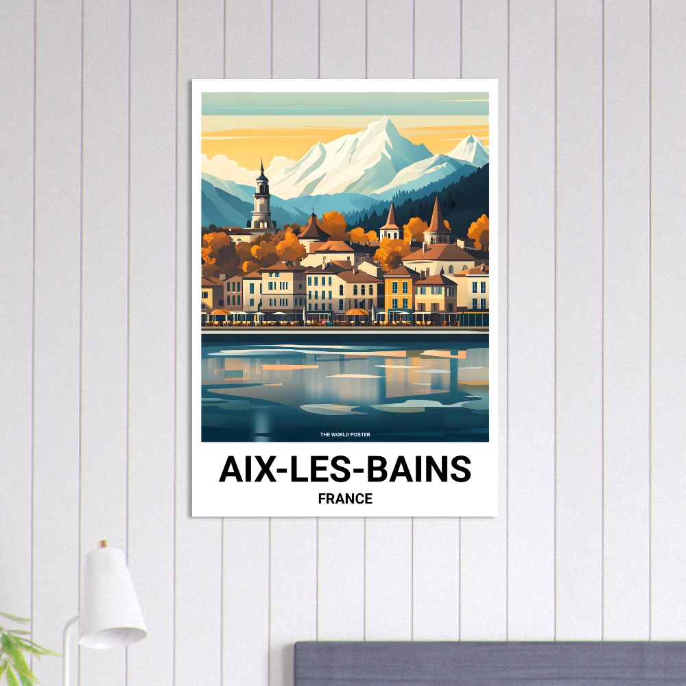 Affiche AIX-LES-BAINS - Image 2 of 6