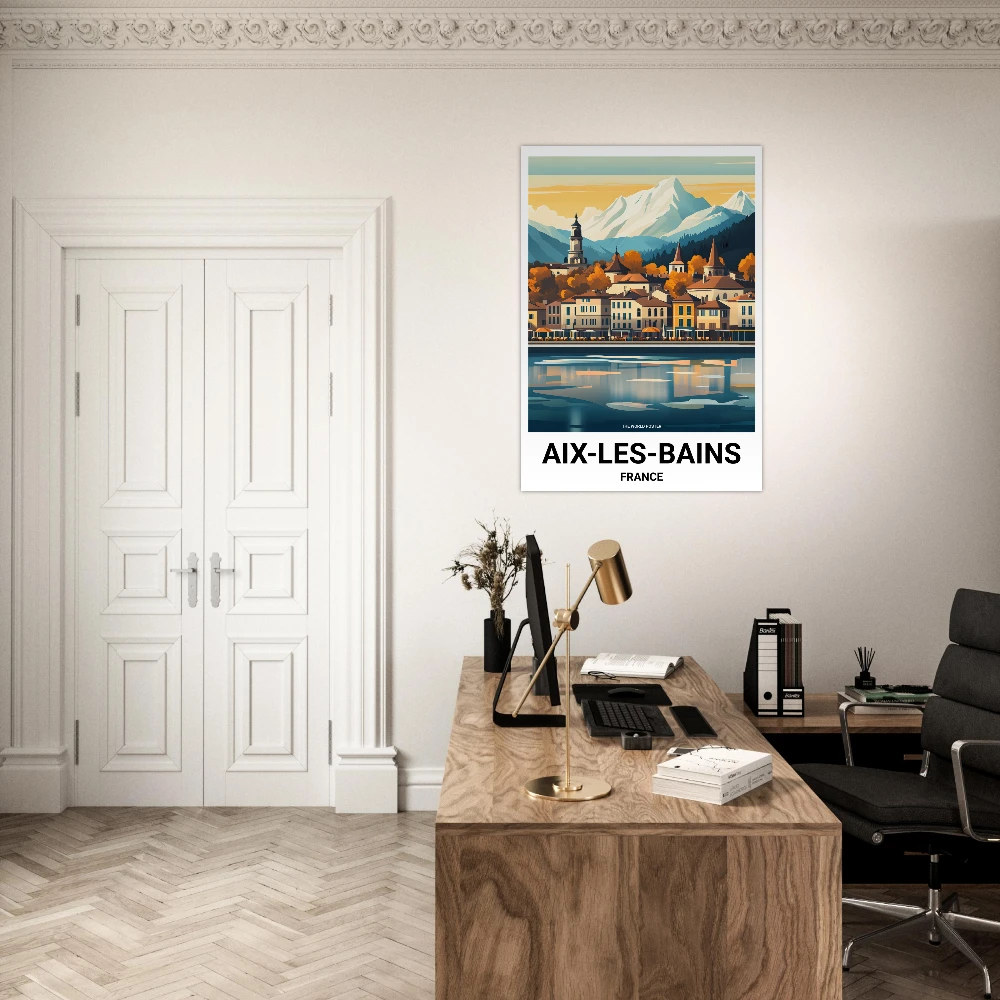 Affiche AIX-LES-BAINS - Image 3 of 6