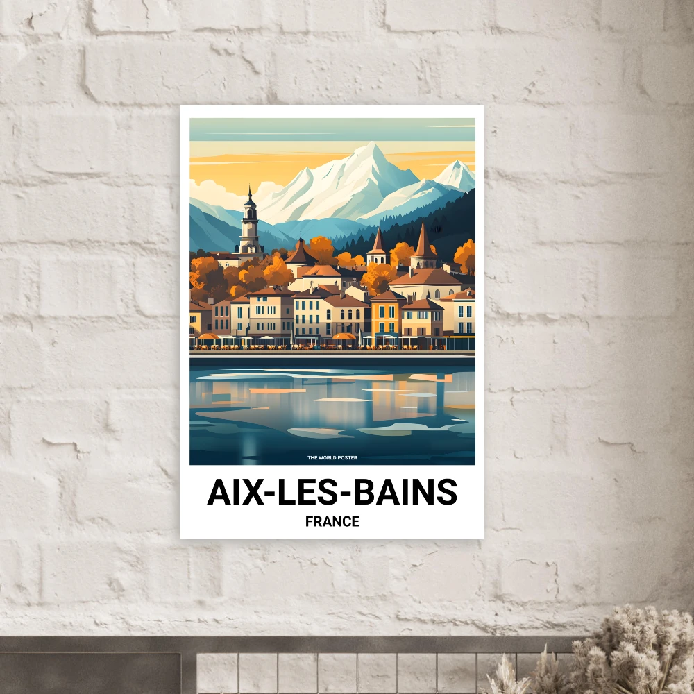 Affiche AIX-LES-BAINS - Image 6 of 6