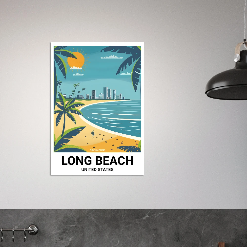 Affiche LONG BEACH - Image 3 of 6