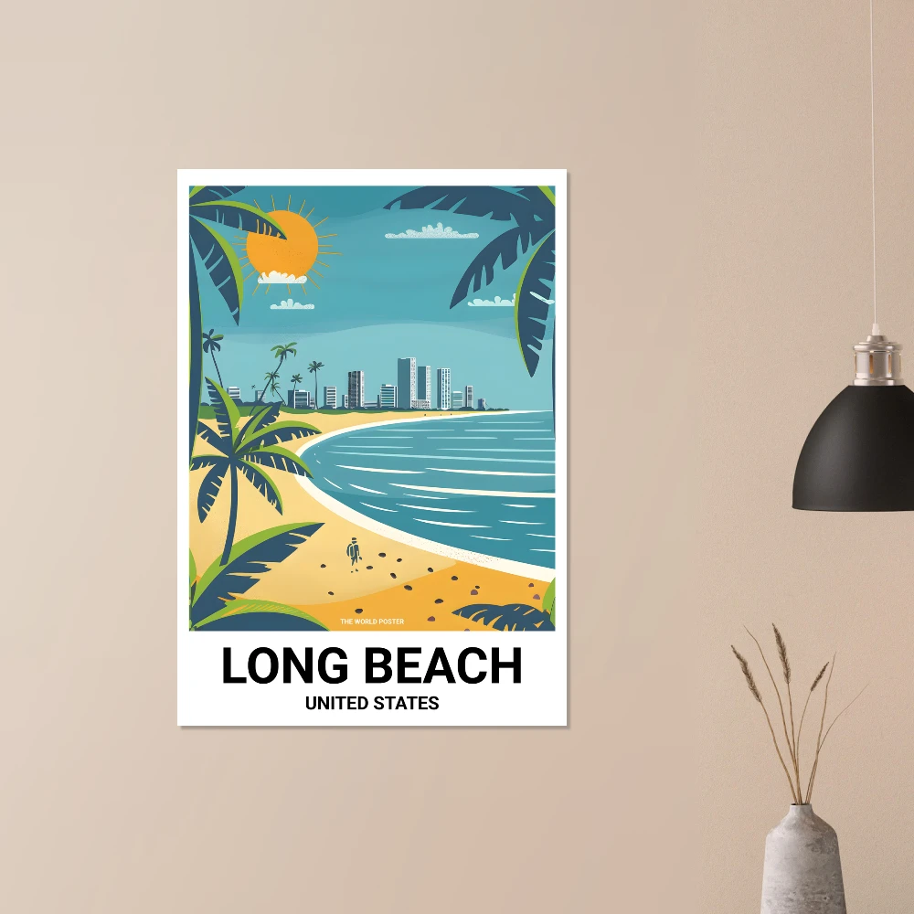 Affiche LONG BEACH - Image 4 of 6