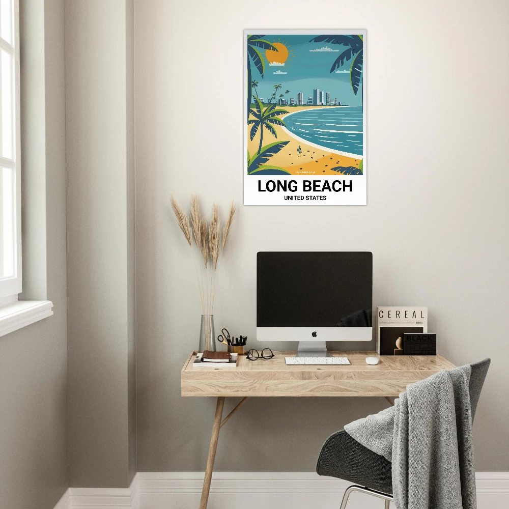 Affiche LONG BEACH - Image 5 of 6