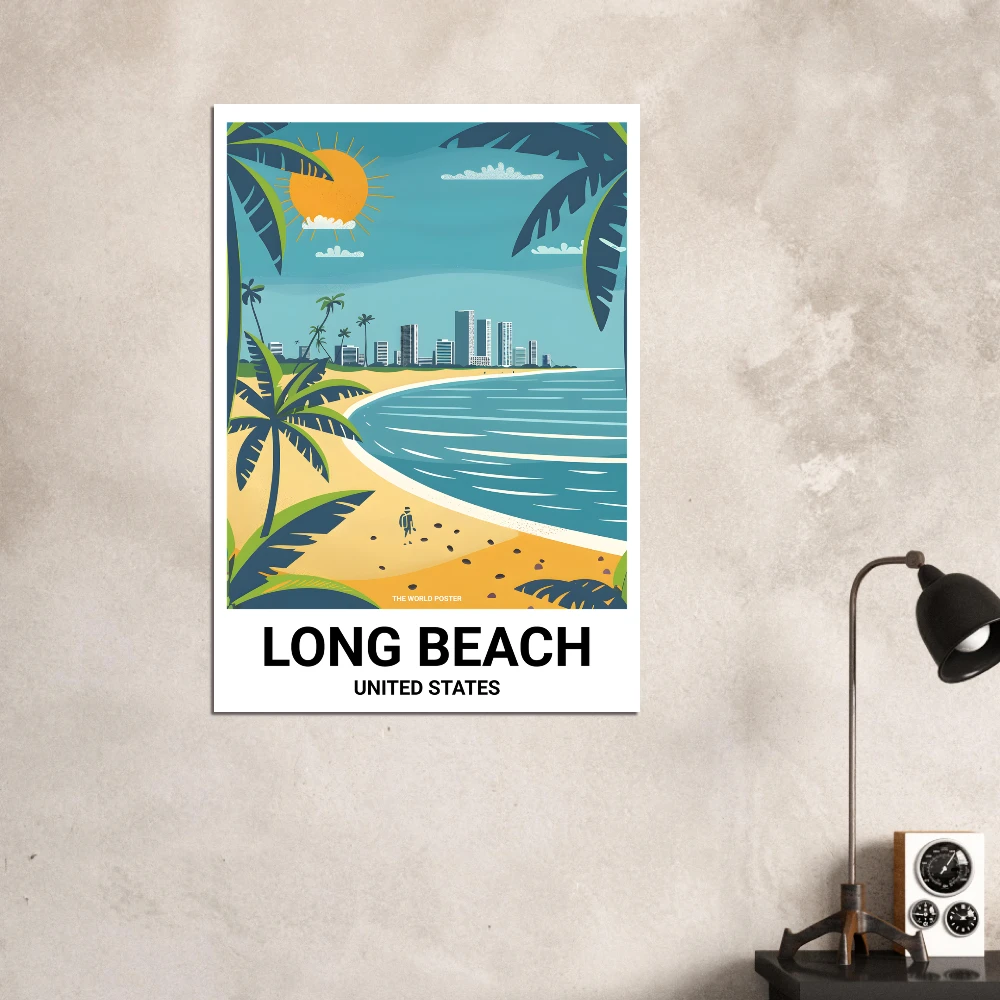Affiche LONG BEACH - Image 6 of 6