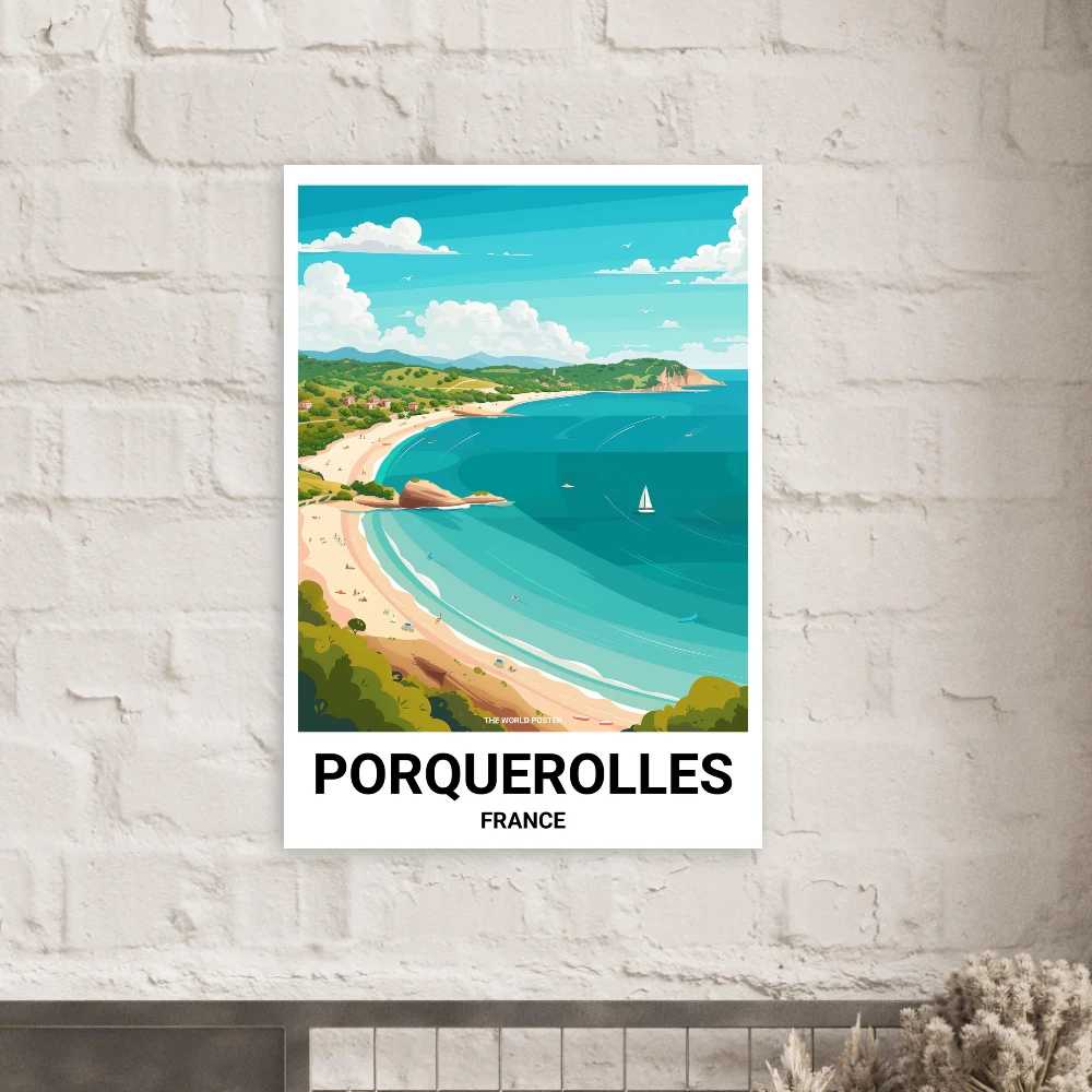 Affiche PORQUEROLLES - Image 5 of 6