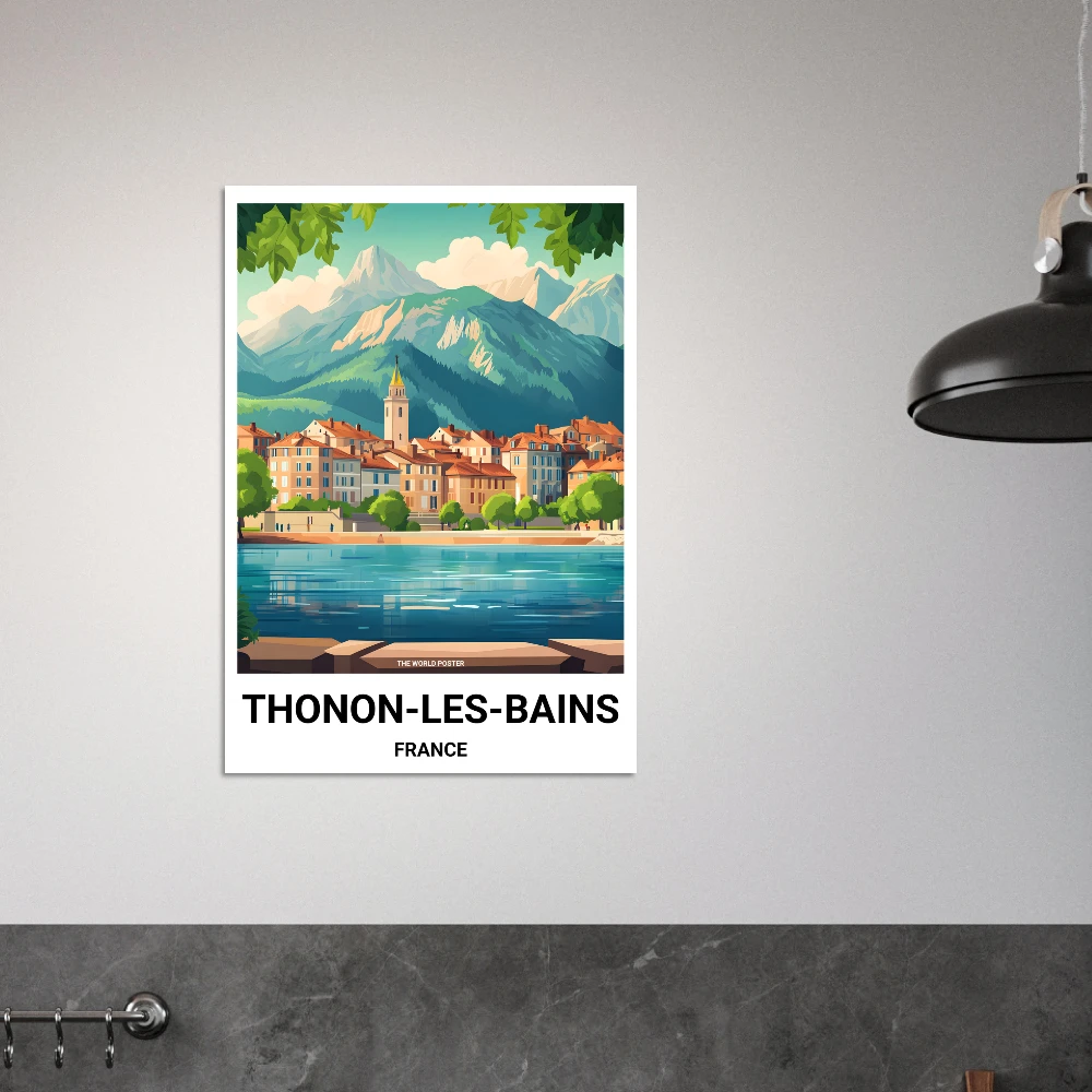 Affiche THONON-LES-BAINS - Image 5 of 6