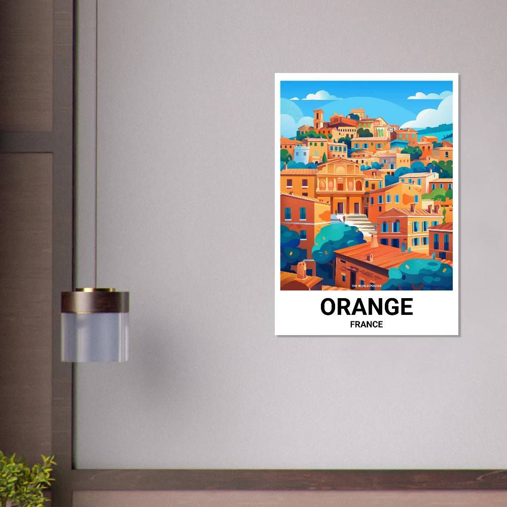 Affiche ORANGE - Image 5 of 6