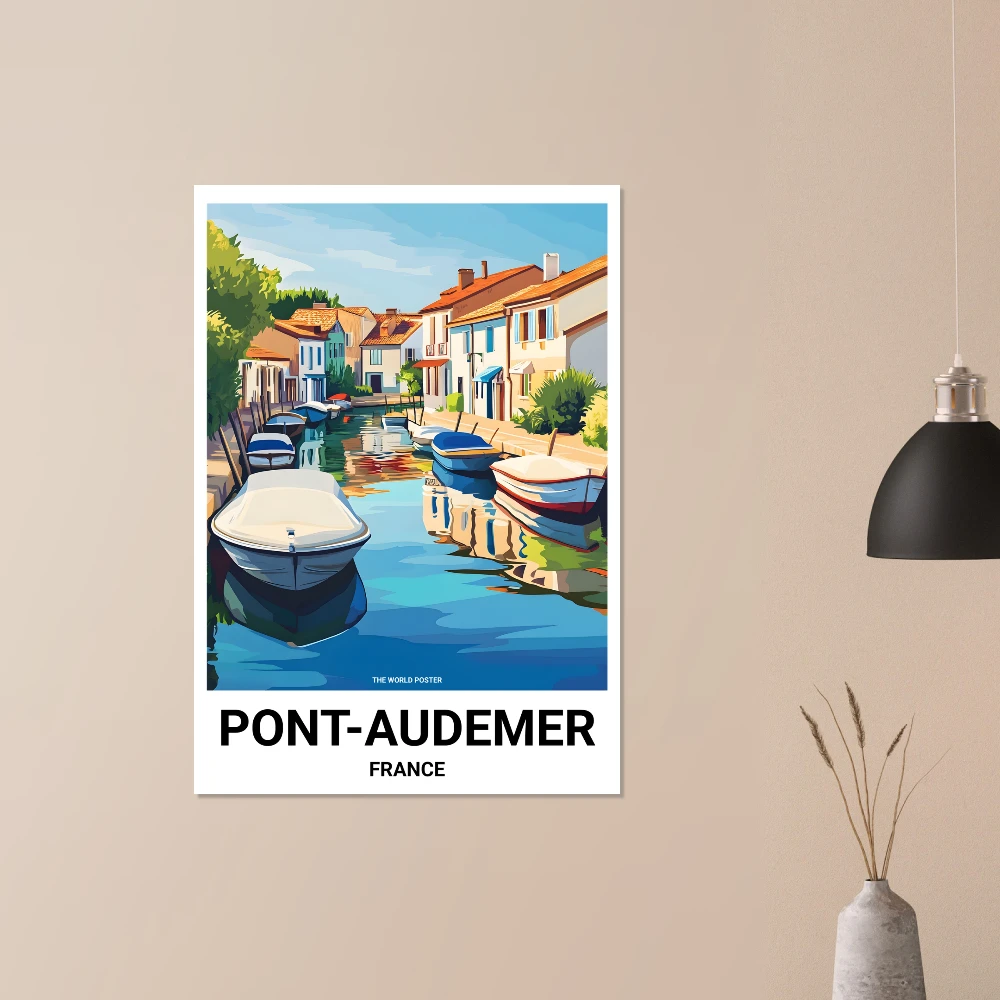 Affiche PONT-AUDEMER - Image 2 of 6