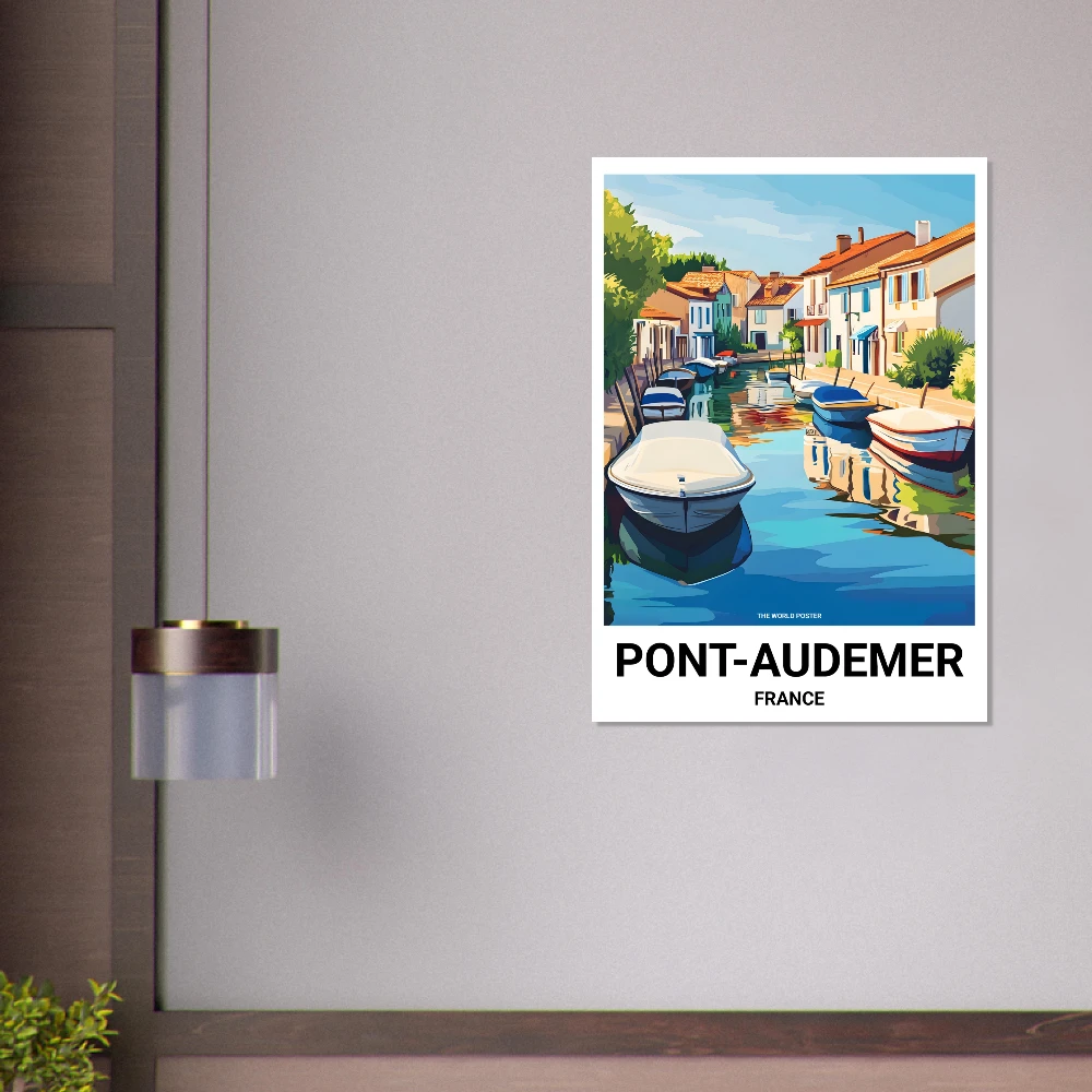 Affiche PONT-AUDEMER - Image 3 of 6