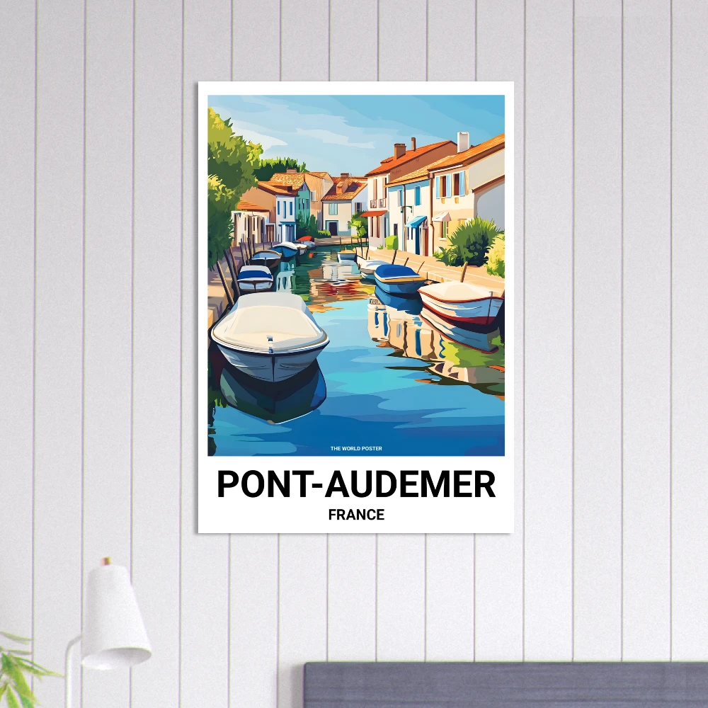 Affiche PONT-AUDEMER - Image 4 of 6