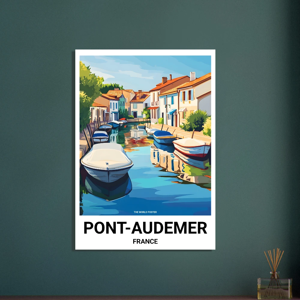 Affiche PONT-AUDEMER - Image 6 of 6
