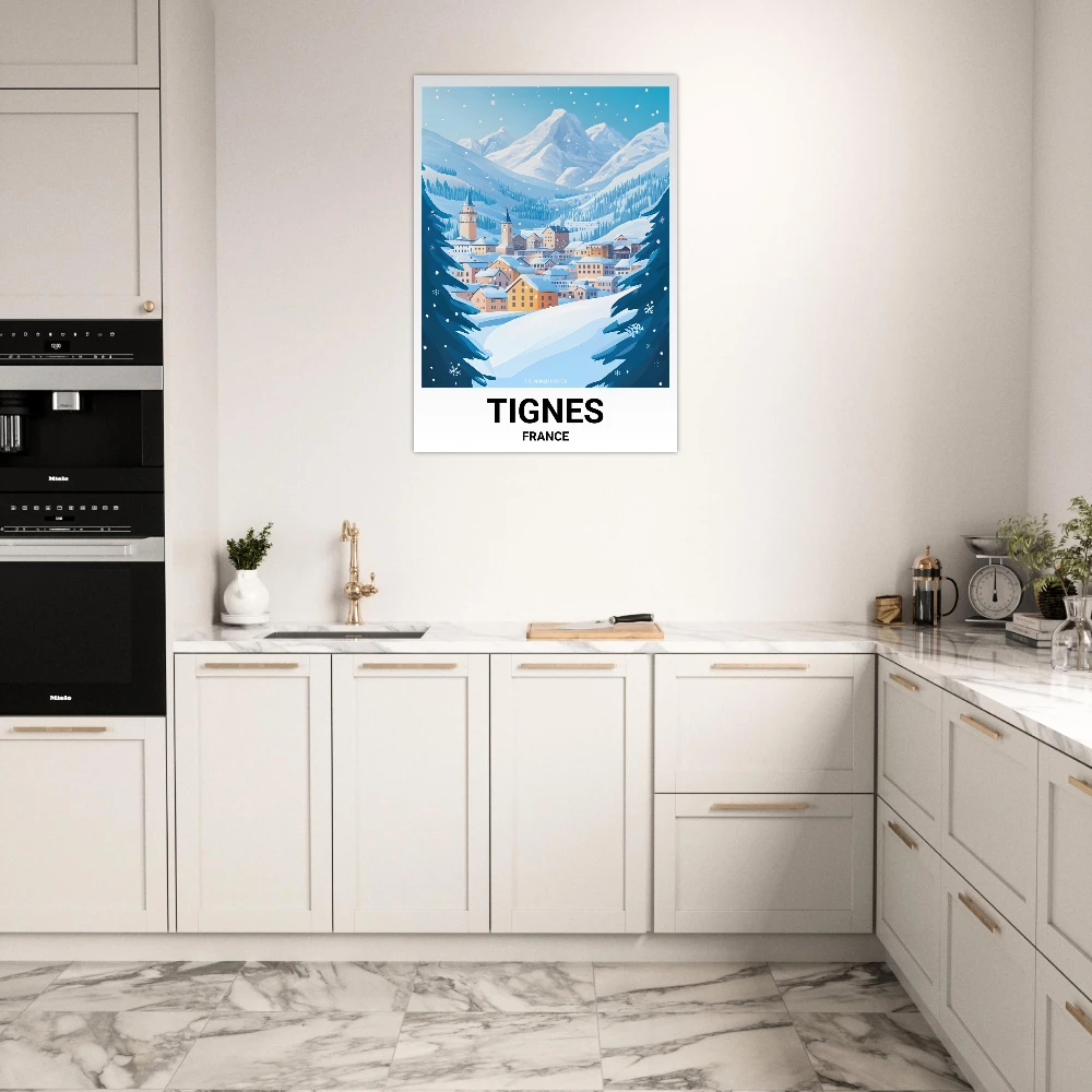 Affiche TIGNES - Image 2 of 6