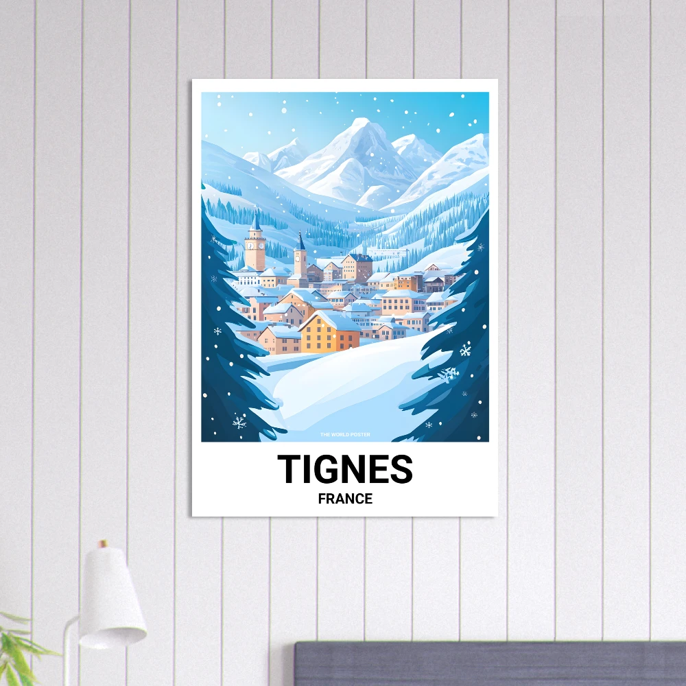 Affiche TIGNES - Image 4 of 6