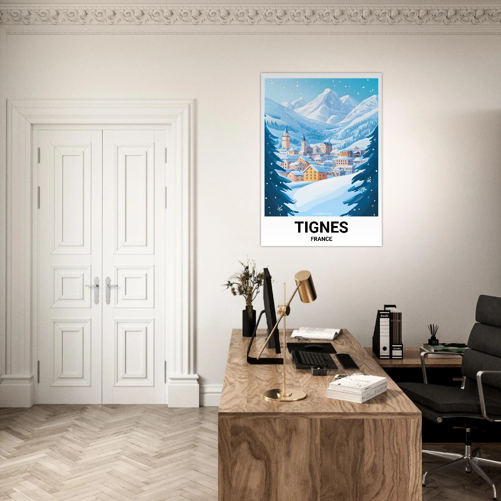 Affiche TIGNES - Image 5 of 6