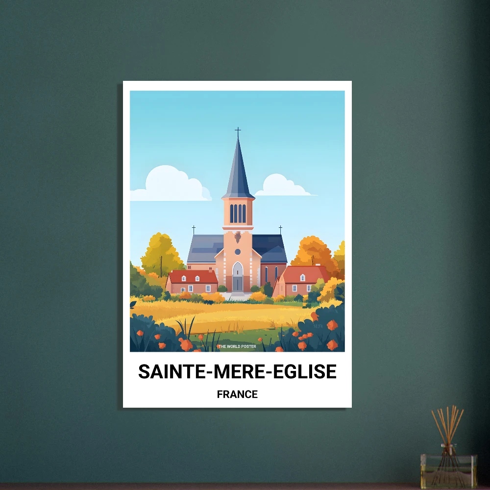 Affiche SAINTE-MÈRE-ÉGLISE - Image 2 of 6