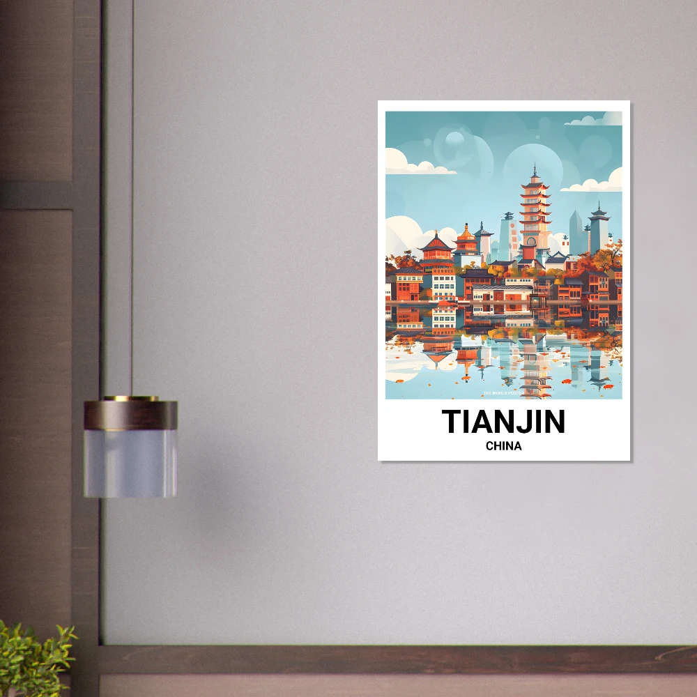 Affiche TIANJIN - Image 4 of 6