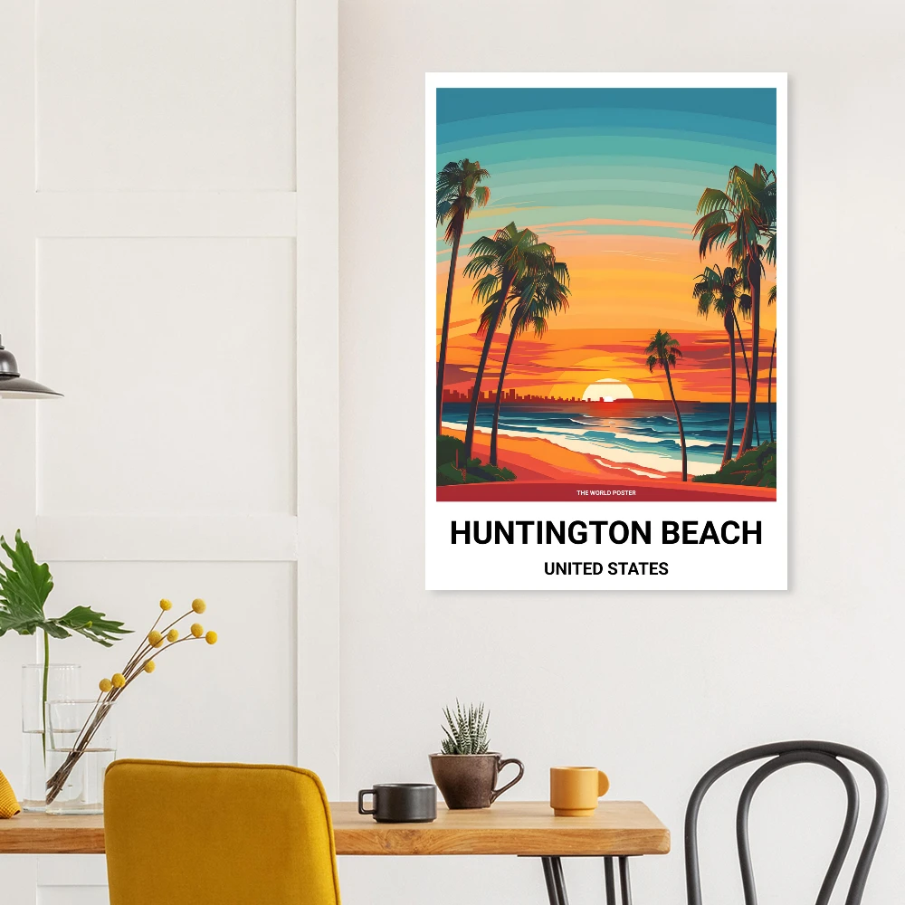 Affiche HUNTINGTON BEACH - Image 3 of 6